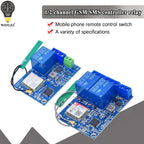 1/2 Channel Relay Module Sms Gsm Remote Control Switch Sim800C Stm32F103C8T6   for Greenhouse Oxygen Pump