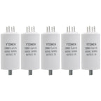 CBB60 Motor Capacitors with Screw Double Insert 450V AC Starting Capacitor 4uF~60uF capacitance for Air Compressor Water Pump