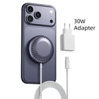 Bonola Magentic Wirelesss Charger for iPhone 17 Pro Max/17Pro 25W Fast Wireless Charging Portable Magnetic Charger for AirPods