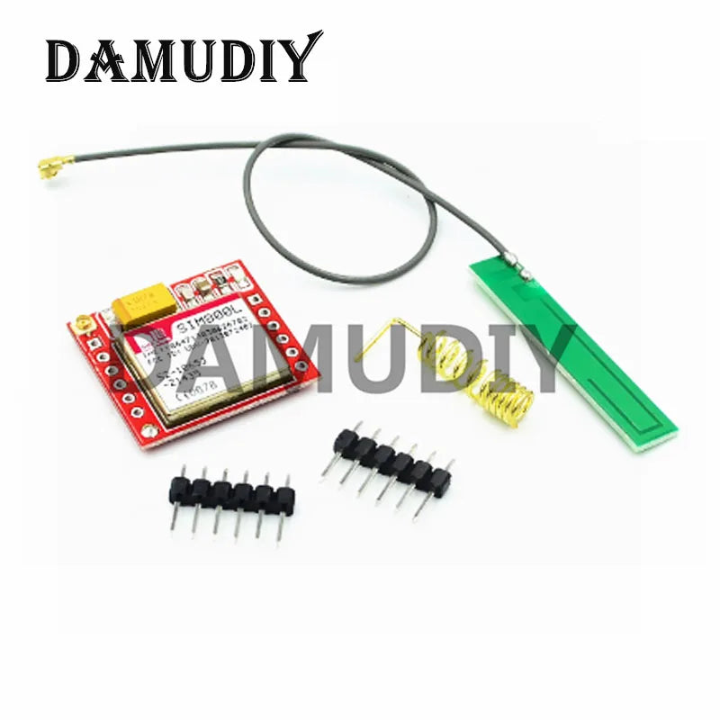 1-10pcs/Smallest SIM800L GPRS GSM Module Kit MicroSIM Card Core BOard Quad-band TTL Serial Port with the antenna
