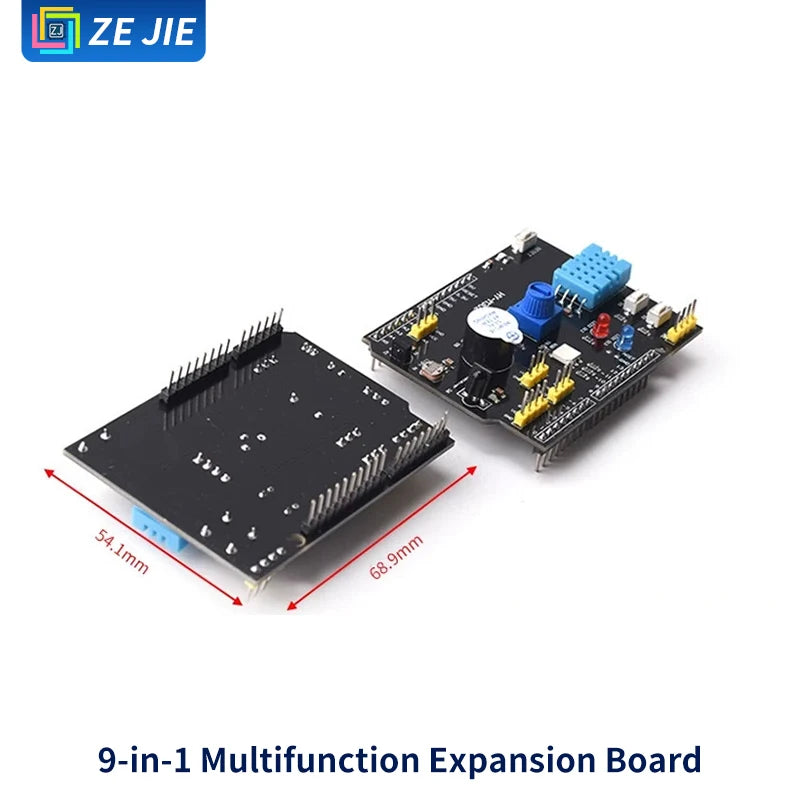 UNO R3 Development Board Kit, Improved Version ATmega328P MCU Module, Compatible with Arduino Nano