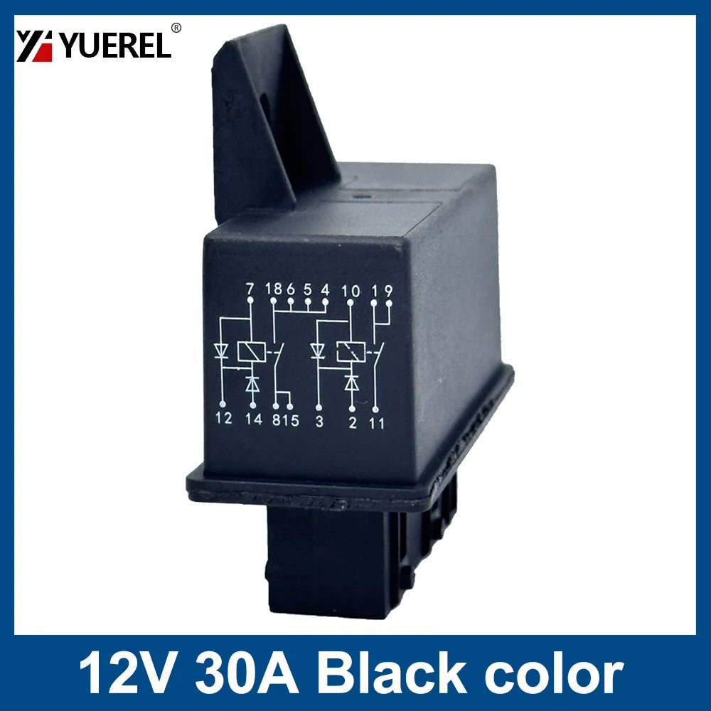 12V 30A Fuel Pump Double Relay for PEUGE0T for Peugeot 106 206 306 Citroen Xsara Scudo Ulysse 19207L 9629945980 96299459