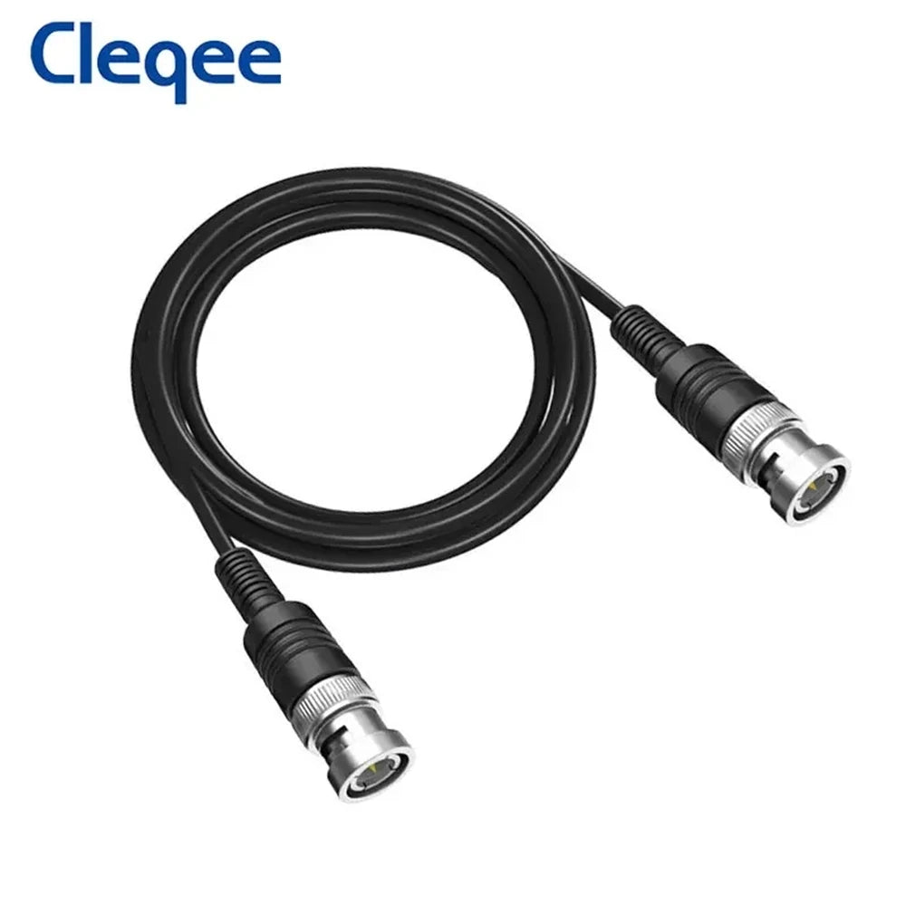 Cleqee P1013 Q9 BNC-BNC Interface Oscilloscope Test Probe Coaxial Cable Lead, 50Ω Impedance, Suitable for CCTV Cameras