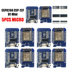 XCW WeMos D1 Mini TYPE-C/Micro USB ESP8266 ESP-12F CH340G V2 Module WiFi D1 Mini Development Board 3.3V With Pin For Arduino