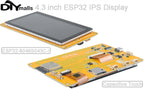 4.3" inch ESP32-S3 Display ILI9485 IPS TFT LCD Module ESP32-8048S043C-I Capacitive Touch Screen Development Board for Arduino