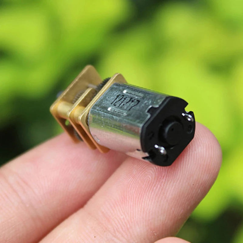 Micro Mini N20 Gear Motor DC 3V -6V 5V 28RPM 60RPM 110RPM 300RPM Slow Speed Full Metal Gearbox Reducer Electric Motor DIY Toy