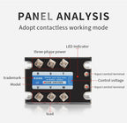 KANE DC-AC 3-Phase Solid State Relay 3-SSR 10A-200A KSSR 3~32VDC-24~480VAC Control 40AA 40DA KSSR Epoxied Protection