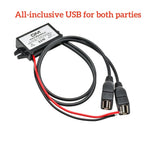 DC-DC Step Down Buck Converter Power Supply Module for Car 12V to 5V 3A 15W for Car Male Female USB Mini USB Micro USB Adapter