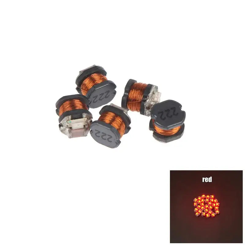 5Pcs TYPE-C 5V Wireless Power Supply Transmitter Coil Induction Wireless LED Receiver Light Lamp Model Diorama Robots