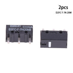 New 2pcs Mouse Micro Switch D2FC-F-7N 10M 20M of D2FC-F-K(50M) -RZ D2F D2F-01 D2F-01F D2F-L D2F-01L D2F-FL D2F-F-3-7