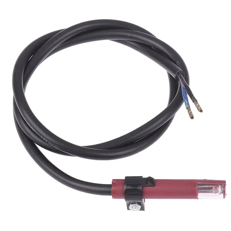5cm QRB1 Flame Detector Photosensitive Electric Eye Burner Detection Photoresistor Red QRB1 Photocell For Burner Waste Oil