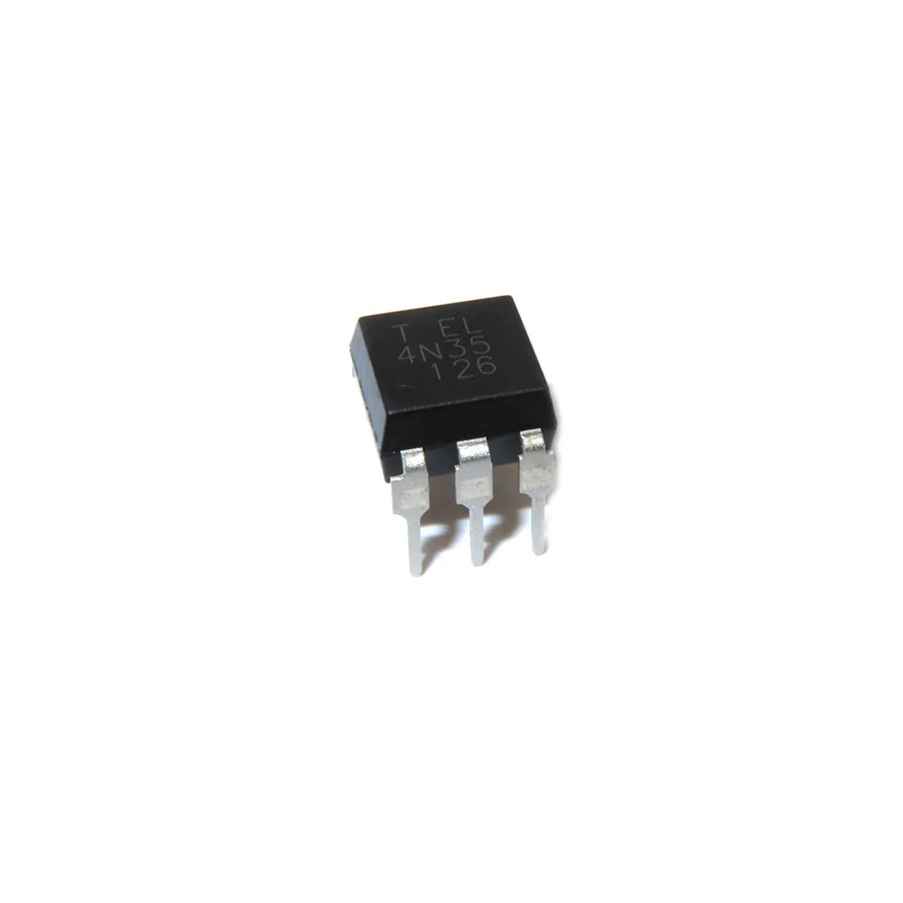 10PCS/LOT 4N35 EL4N35 In-Line Optocoupler DIP-6 New Good Quality Chipset