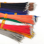 100pcs SH1.0 1.0MM Terminal Electronic Wire Crimping Terminal Cable Without Shell 28AWG Single/Double Head 100/200/300/500MM