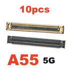 10pcs USB Charging FPC on Board MainBoard For Samsung A15 A25 A35 A55 A04 A14 A24 A34 A54 Connector Clip Port Plug