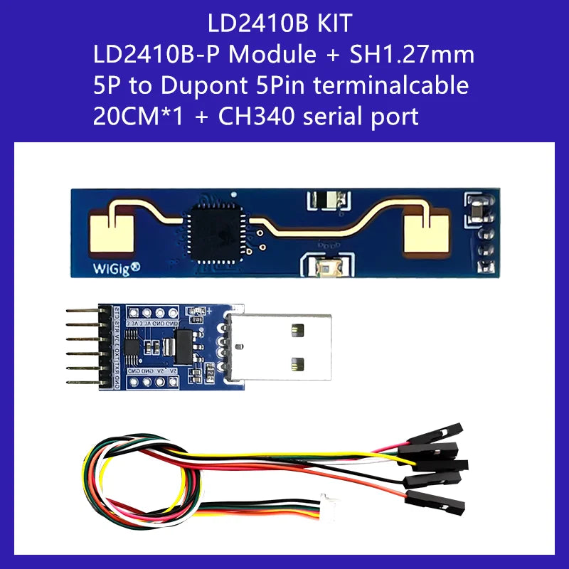 Hilink hot sale PM01 5M05 LD2410B LD2410C LD2450 B0505S-1WR3 AC to DC DC to DC 5V outout power supply module 24G sensor module