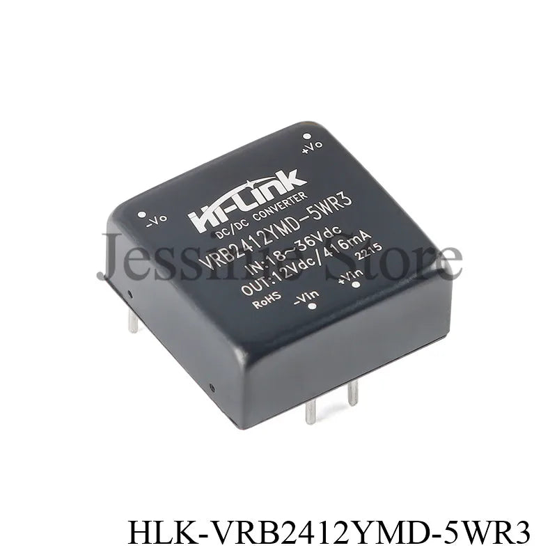 DC-DC Isolated Converter Power Supply Module 5W 12V 24V 5D2405/5D1205/5D1212/5D1215/5D2412 VRB2403/2409/2415/2424YMD-5WR3