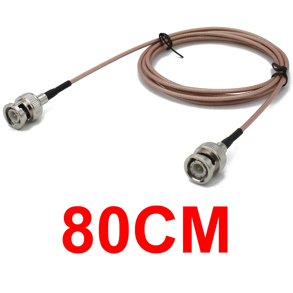 RG316 BNC male to BNC male plug Q9 crimp Pigtail Coax Jumper extension Cable FPV for HD-SDI 3G-SDI Vedio CCTV Camera Camcorder