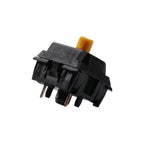 Gazzew Boba BLACK U4t V2 Thocky Tactile Switches for Mechanical Keyboard Customization 5pin 62g 68g Bottom
