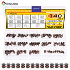 140 Pcs 14 Value 2.2UH - 680UH CD54 Wirewound SMD Power Inductor Combo Kit 2.2UH 3.3UH 4.7UH 6.8UH 10UH 22UH 333UH 47UH 68UH