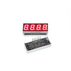 10PCS 0.4-inch 4-digit numeric tube 40.5mmX16mm digital display "8" height10.2mm seven-segment numeric tube 4402series4042