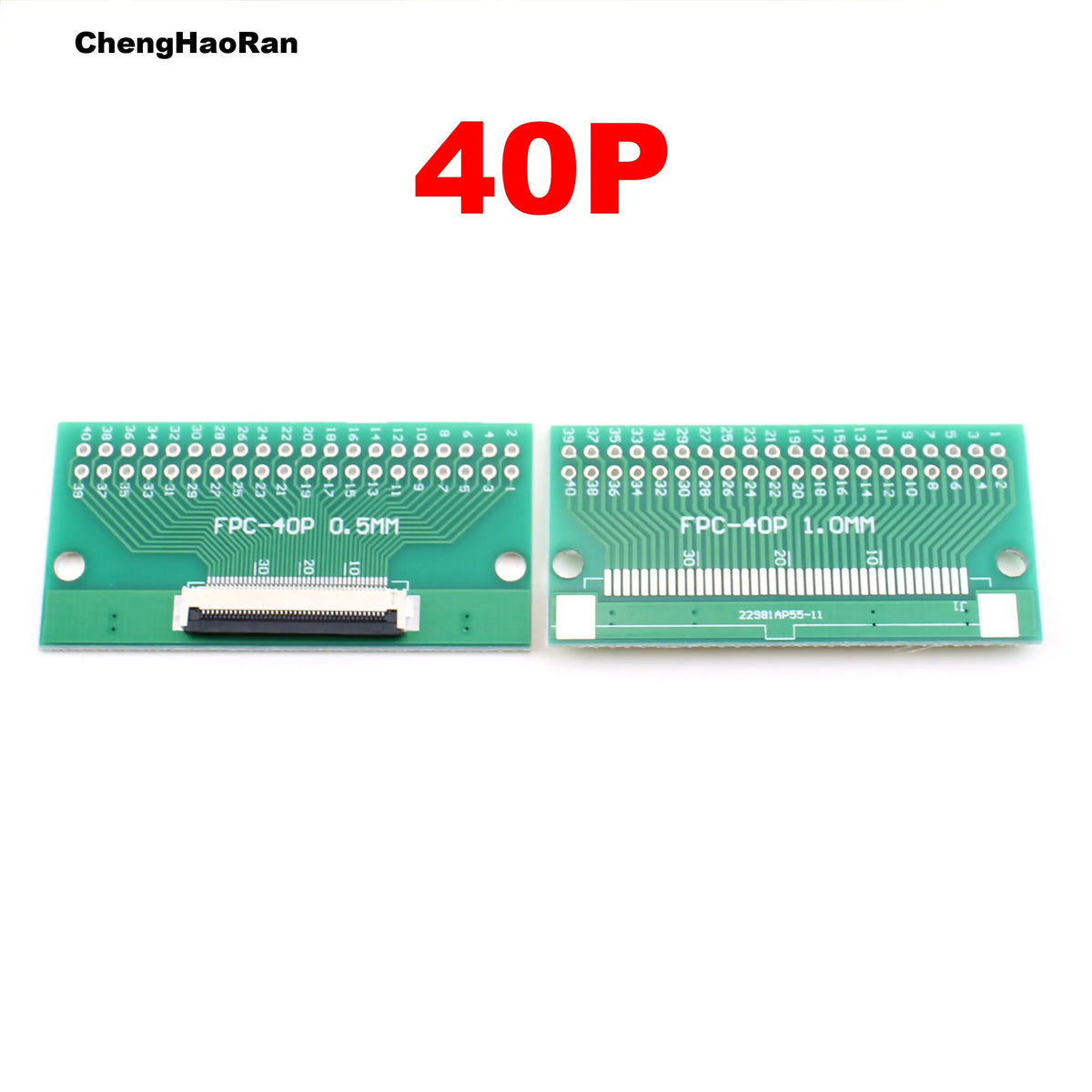 1pcs 4P 6P 8P 10P 12P 14P 15P 16P 18P 20P Test Board Adapter Double Rows Plate Connector 2.54mm 0.5mm Flip FPC Soft Flex Cable