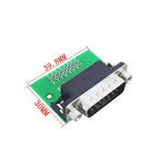 1/2/5PCS HDR DB9/DB15/DB25/DB37 Male Female Adapter Board VGA Interface to 2.54mm DIP Pin Header Test Board for PCB Circuit