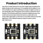MS4030 Omnidirectional MEMS Microphone Module High Precision 24Bit I2S Output Compatible with INMP441 for Smart Home ESP32