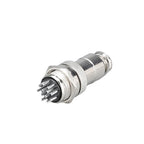 10Pcs GX12 Aviation Circular Connector 2Pin 3pin 4pin 5pin 6pin 7pin M12 Male Plug& Female Socket 12mm DF12
