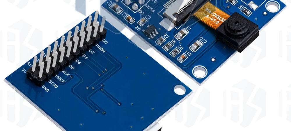 1PCS OV7670 Camera Module: Integrated Circuit Board with Included Adapter Board