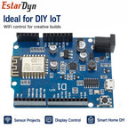 Estardyn ESP8266 WiFi Shield WeMos D1 ESP-12F ESP-12E Expansion Board Module for Smart Home IoT Programming
