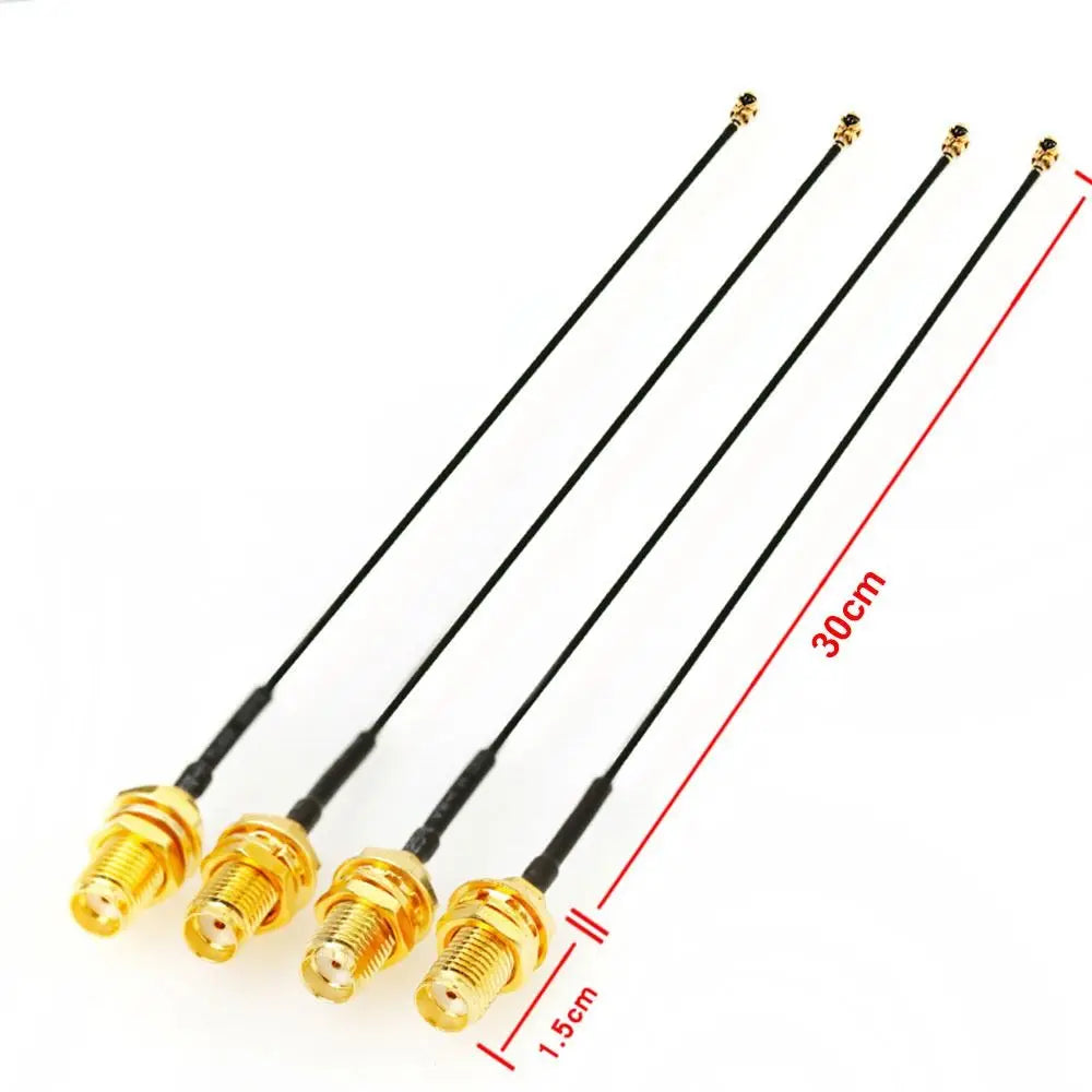 1Pcs 30cm SMA to IPX Cable RF1.13 RG178 Pigtail Jumper Cable RP SMA Female U.FL IPX RP SMA Female Adapter