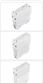 Solid State Relay With Heatsink 40DA Rail-Mount Integrated SSR Module Single-Phase Small 25A DC Control AC 10AA 25AA 40AA 60AA