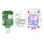 USB Dongle SIM7000G SIM7000E SIM7000A SIM7070E SIM7070G NBIOT CATM LPWA USB Dongle 1pcs