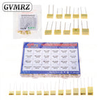 Polypropylene Safety Plastic Film kit 100nf 220nf 10nf 47nf 22nf 1nf 0.47uf 0.1uf 330nf Correction capacitor