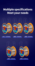 MECHANIC OFFICIAL DS6 40g Soldering Wire Rosin Core 0.3~0.8mm TinSolder Welding Wire Flux 1.0-3.0% BGA Soldering Repair tools