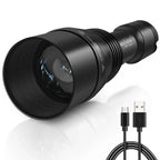 UniqueFire 1801 T38 T50 T67mm IR940nm 850nm LED Infrared Flashlight illuminator USB Rechargeable IR Hunting Torch Night Vision