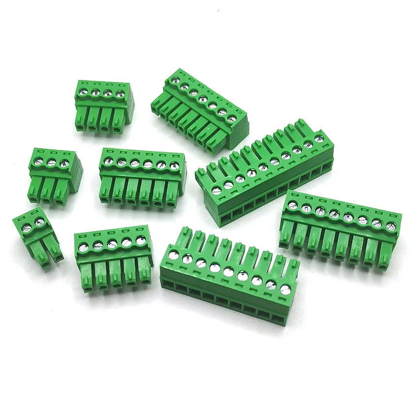 50pcs KF2EDGk 15EDGk 3.81 Pluggable Terminal Block Connector 3.81mm Pitch 2P/3P/4P/5P/6P/8P/9P/10P