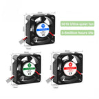 5015/4010/4020 12V&24V Cooling Turbo Fan Brushless 3D Printer Parts 2Pin For Extruder DC Cooler Blower Part Black Plastic Fans