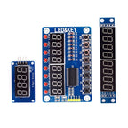 TM1637 4 Bits/TM1638/MAX7219 8 Bit Digital LED Display Module 7 Segment 0.36Inch Clock RED Anode Tube Four Serial Driver