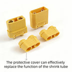 XT90 Male Female Connector Plug Welding Terminal Plugs for RC Lipo Battery Drone Boat Airplane Wire Cable Connectors Adapter