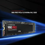 980Pro M.2 2280 NVMe SSD PCIe Gen4.0 X4 3D NAND TLC Hard Drive 1TB 2TB 4TB 8TB Storage For PS5 Laptop Desktop Computer