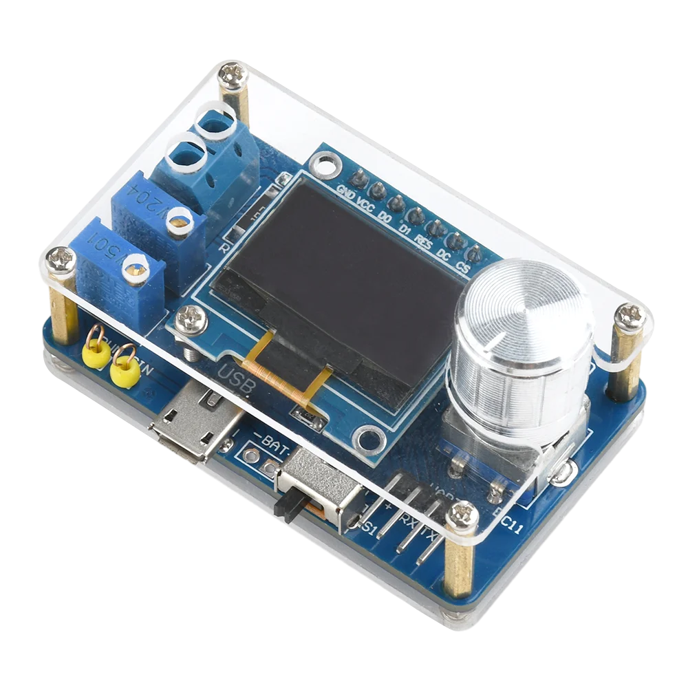 DIY Mini Digital Oscilloscope Kit STC8K8A Microcontroller Electronic Component  Soldering Practice Loose Kit