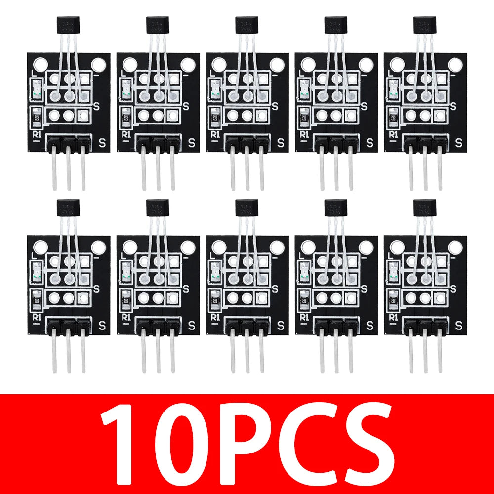 1PCS~20PCS EGBO KY-003 A3144 Standard Hall Magnetic Sensor Module Works  Boards