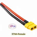XT60 XT-60 Male/Female Bullet Connectors Cable Plugs With Silicon 12AWG Wire For RC Lipo Battery Quadcopter Multicopter