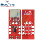1/2/5PCS TZT LiPo Fuel Gauge Lithium Battery Detection Module A/D Conversion IIC MAX17043