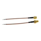 10PCS Single End SMA Female to PCB Soldering Pigtail RG316 Cable WIFI Wireless Router GPS GPRS Low Loss Jackplug Wire Connector