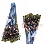 Battis power XT60 cable to GX12 GX16 GX20 2 3 4 5 6 Pin  Male Female Docking Aviator Aviation Plug  Socket Circular Connector