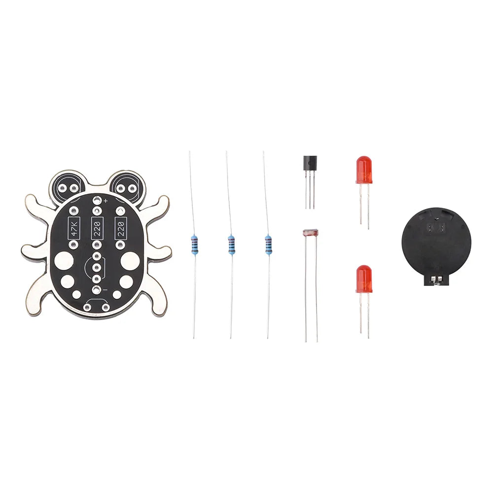 DIY Weevil Eye LED Photoresistor Sensor Module Soldering Learning Kit DIY Beginner Learn to Solder Fun Kit