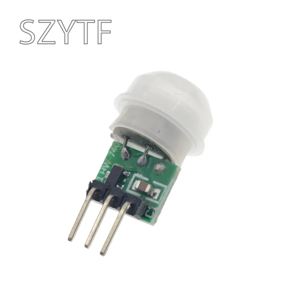 1-50PCS Mini IR Pyroelectric Infrared PIR Motion Human Sensor Automatic Detector Module AM312 Sensor DC 2.7 to 12V