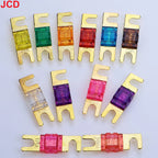 5/10pc U-Shaped Stud Car Fuses Mini Car Stereo Audio AFS Fuse 20A 30A 40A 50A 60A 70A 80A 100A 125A 150A 170A 200A 32V Auto Fuse